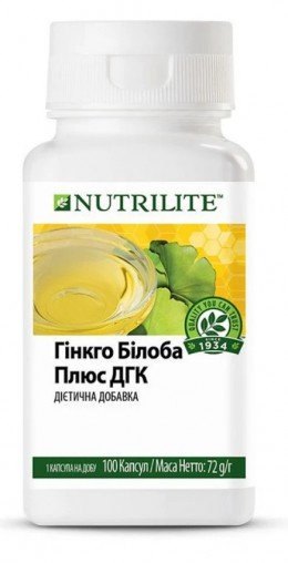 Гинкго билоба плюс ДГК Nutrilite